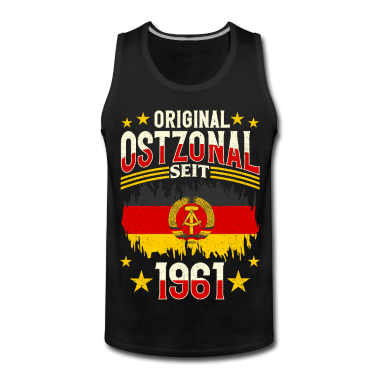 Geburtstag Geschenk Mann Tank Top - 70. Geburtstag Mann Ostdeutschland DDR - Original