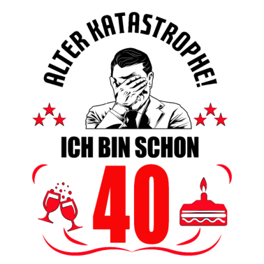 Motiv 40. Geburtstag Mann Geschenk lustig Geburtstag 40