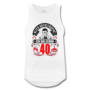 Geburtstag Geschenk Mann Tank Top - 40. Geburtstag Mann Geschenk lustig Geburtstag 40