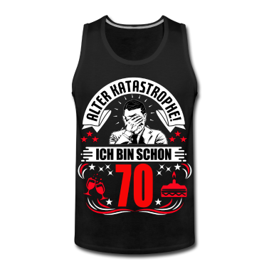 Geburtstag Geschenk Mann Tank Top - 70. Geburtstag Mann Geschenk lustig Geburtstag 70