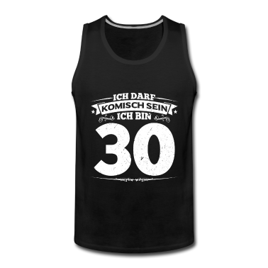 Geburtstag Geschenk Mann Tank Top - 30.Geburtstag Mann Frau Geschenk