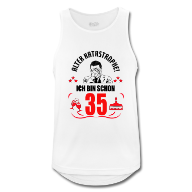 Geburtstag Geschenk Mann Tank Top - 35. Geburtstag Mann Geschenk lustig Geburtstag 35