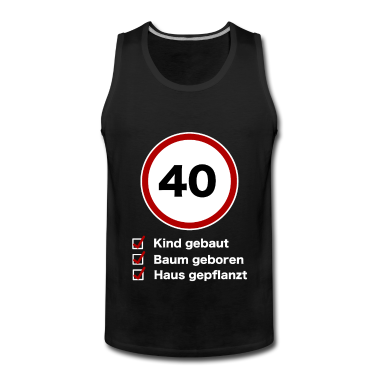 Geburtstag Geschenk Mann Tank Top - Geschenkidee 40er Geburtstag Männer Geschenk