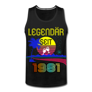 Geburtstag Geschenk Mann Tank Top - 40. Geburtstag Männer Frauen Geschenk