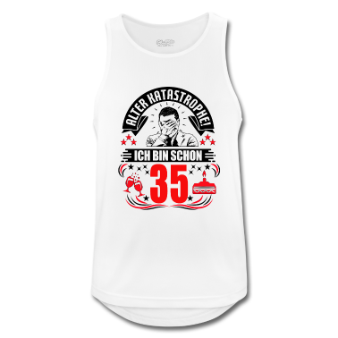 Geburtstag Geschenk Mann Tank Top - 35. Geburtstag Mann Geschenk lustig Geburtstag 35