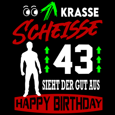 Motiv Sprüche Geburtstag Mann Gut aussehen Geschenk 43