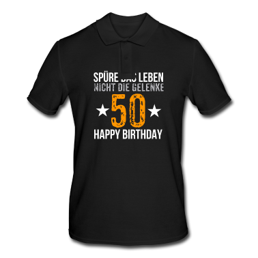 Geburtstag Geschenk Mann Poloshirt - 50 Geburtstag Mann