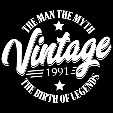 Motiv Jahrgang 1991 Geburtstag Männer Mann Mythos