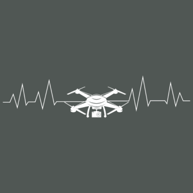 Motiv Drohne Herzschlag Lustig Geschenk Fun Fliegen