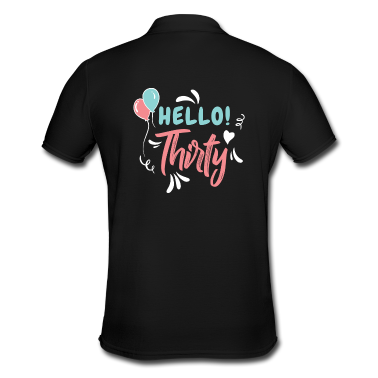 Geburtstag Geschenk Mann Poloshirt - 30. Geburtstag