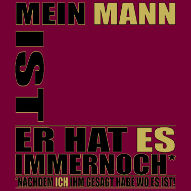 Motiv Geburtstag - Mein Mann ist