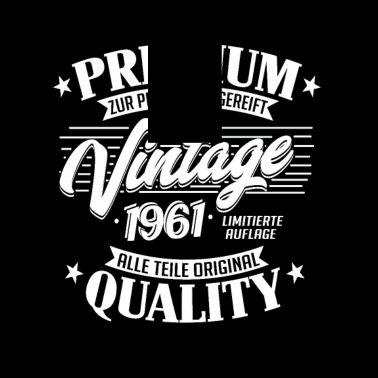 Motiv Jahrgang 1961 Geburtstag Männer und Frauen