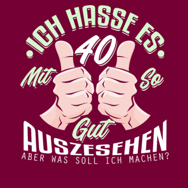 Motiv 40. Geburtstag Mann