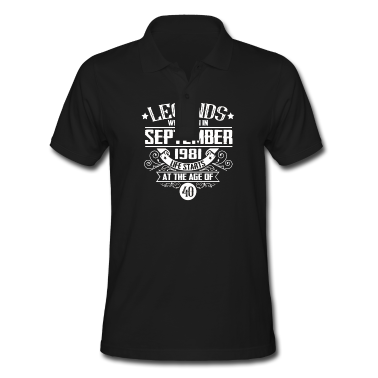 Geburtstag Geschenk Mann Poloshirt - lustige Sprüche zum 40. Geburtstag Männer Frauen