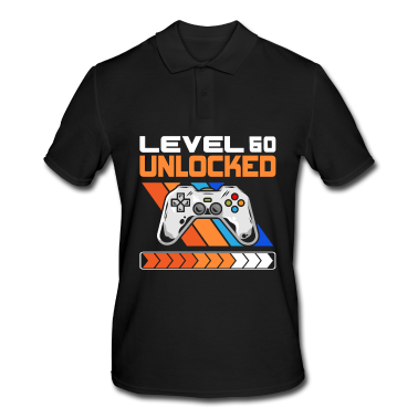 Geburtstag Geschenk Mann Poloshirt - 60. Geburtstag Männer Geburtstag Gamer Gaming