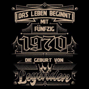 Motiv 50ter Geburtstag Mann 1970 geborene