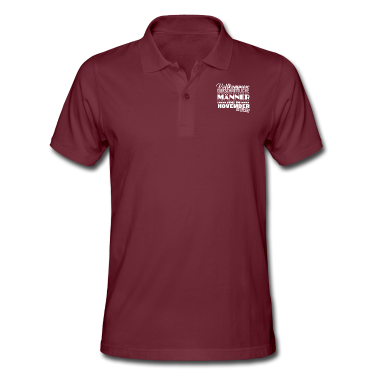 Geburtstag Geschenk Mann Poloshirt - Geburtstag - Männer - Sarkasmus - November - Spaß