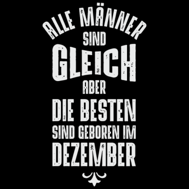 Motiv MÄNNER GEBURTSTAG DEZEMBER