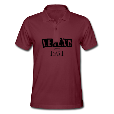 Geburtstag Geschenk Mann Poloshirt - Legende seit 1951 70. Geburtstag Männer Herren