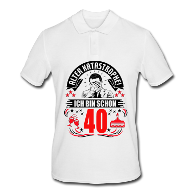 Geburtstag Geschenk Mann Poloshirt - 40. Geburtstag Mann Geschenk lustig Geburtstag 40