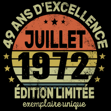 Motiv 49 Jahre Geburtstag Mann Frau im Juli 1972