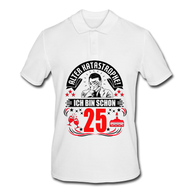 Geburtstag Geschenk Mann Poloshirt - 25. Geburtstag Mann Geschenk lustig Geburtstag 25