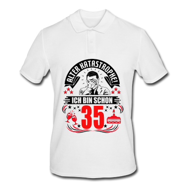 Geburtstag Geschenk Mann Poloshirt - 35. Geburtstag Mann Geschenk lustig Geburtstag 35