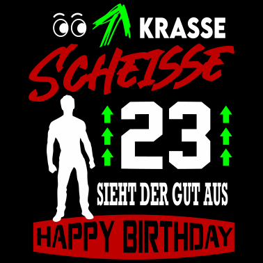 Motiv Sprüche Geburtstag Mann Gut aussehen Geschenk 23