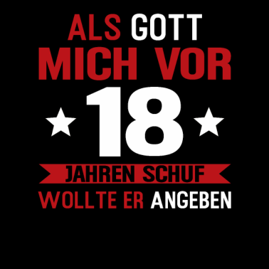 Motiv 18. Geburtstag Mann 18 Jahre Frau Geschenk