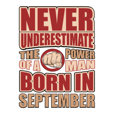 Motiv Mann Geburtstag september