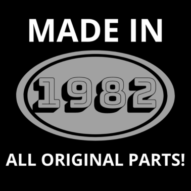 Motiv 1982 Geburtstag Mann Frau Geschenk