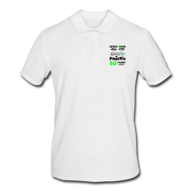 Geburtstag Geschenk Mann Poloshirt - Geburtstag Mann Pandemie Lockdown Corona 50