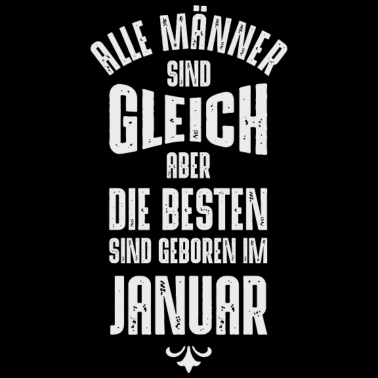 Motiv Männer Geburtstag Januar
