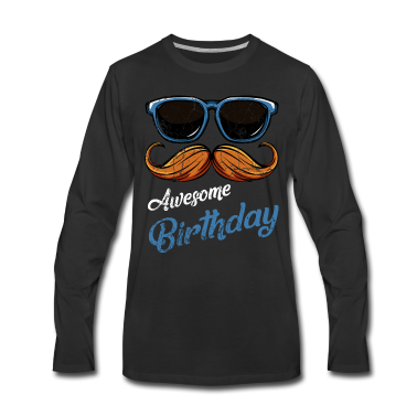 Geburtstag Geschenk Mann Langarmshirt - Geburtstag Mann