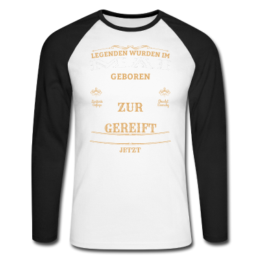 Geburtstag Geschenk Mann Langarmshirt - Retro Vintage Legendär Geburtstag Mai 2003