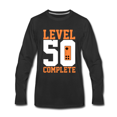 Geburtstag Geschenk Mann Langarmshirt - 50.Geburtstag Mann