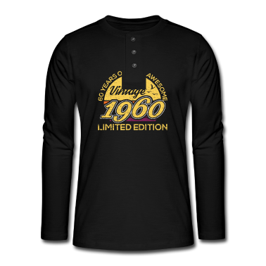 Geburtstag Geschenk Mann Langarmshirt - 60.Geburtstag Mann