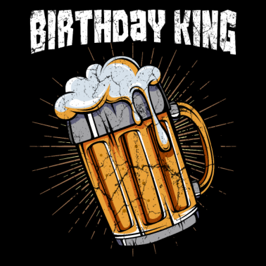 Motiv Geburtstag Mann King