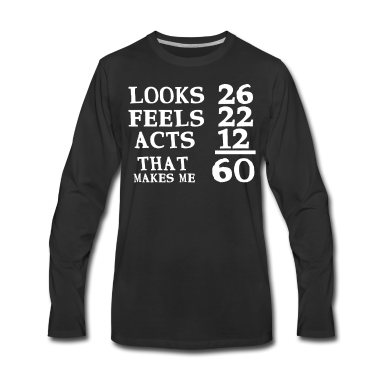 Geburtstag Geschenk Mann Langarmshirt - 60.Geburtstag Mann