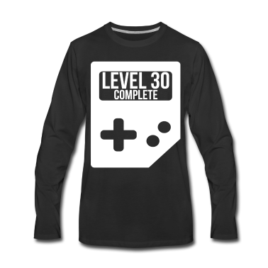 Geburtstag Geschenk Mann Langarmshirt - 30. Geburtstag Mann