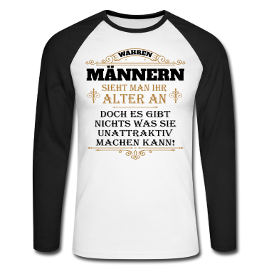 Geburtstag Geschenk Mann Langarmshirt - Geschenk Mann Geburtstag Männer Geschenkidee