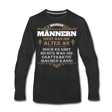 Geburtstag Geschenk Mann Langarmshirt - Geschenk Mann Geburtstag Männer Geschenkidee