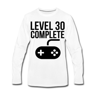 Geburtstag Geschenk Mann Langarmshirt - 30.Geburtstag Mann Geschenkidee