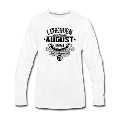 Geburtstag Geschenk Mann Langarmshirt - 70. Geburtstag Männer Herren