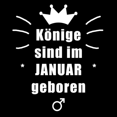 Motiv Januar Geburtstag Mann