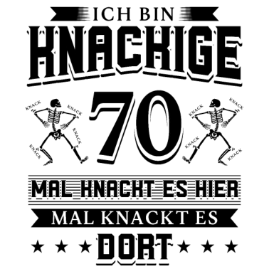 Motiv 70 Geburtstag Mann