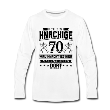 Geburtstag Geschenk Mann Langarmshirt - 70 Geburtstag Mann