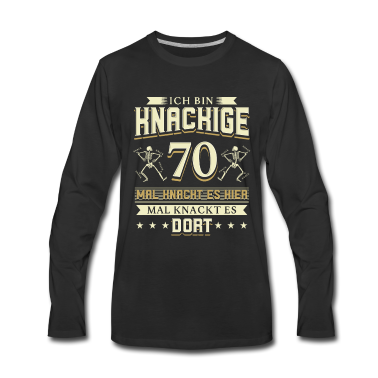 Geburtstag Geschenk Mann Langarmshirt - 70 Geburtstag Mann