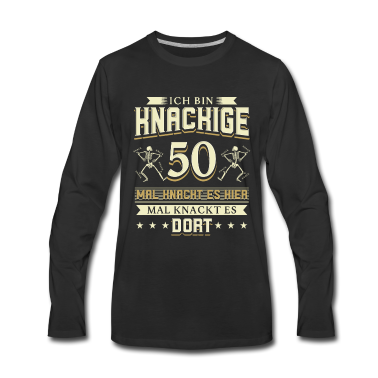 Geburtstag Geschenk Mann Langarmshirt - 50 Geburtstag Mann