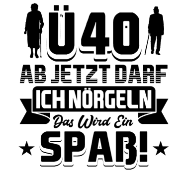 Motiv 40 Geburtstag Mann